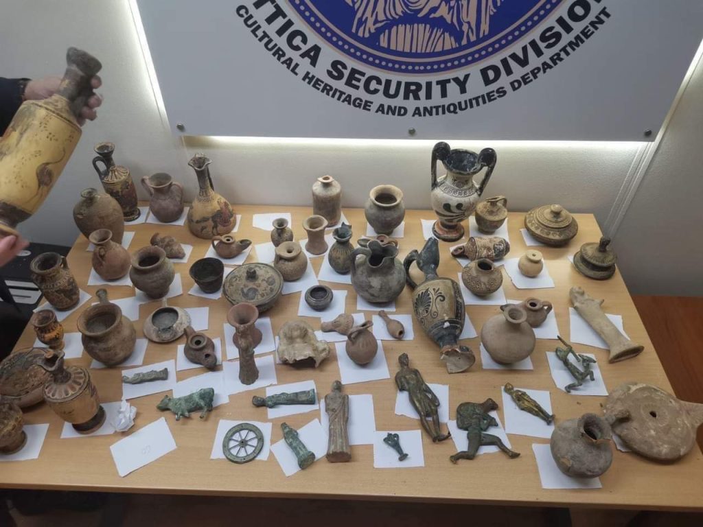 Ο ερευνητής Γιώργος Τσούκαλης έσωσε άλλες 59 αρχαιότητες