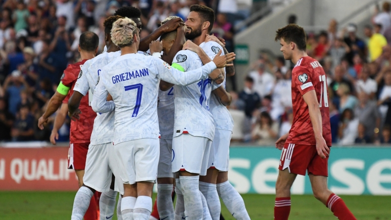 Προκριματικά Euro 2024: Παρέμεινε στην κορυφή η Γαλλία – Τα αποτελέσματα των χθεσινών αναμετρήσεων
