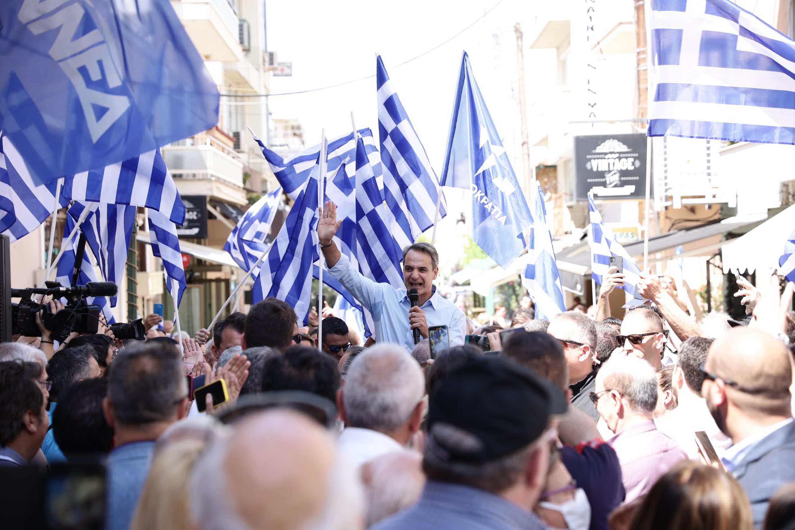 Κ.Μητσοτάκης από Γιάννενα: «Βάψαμε γαλάζια όλη την Ελλάδα – Στόχος είναι να πετύχουμε ακόμη υψηλότερο ποσοστό»