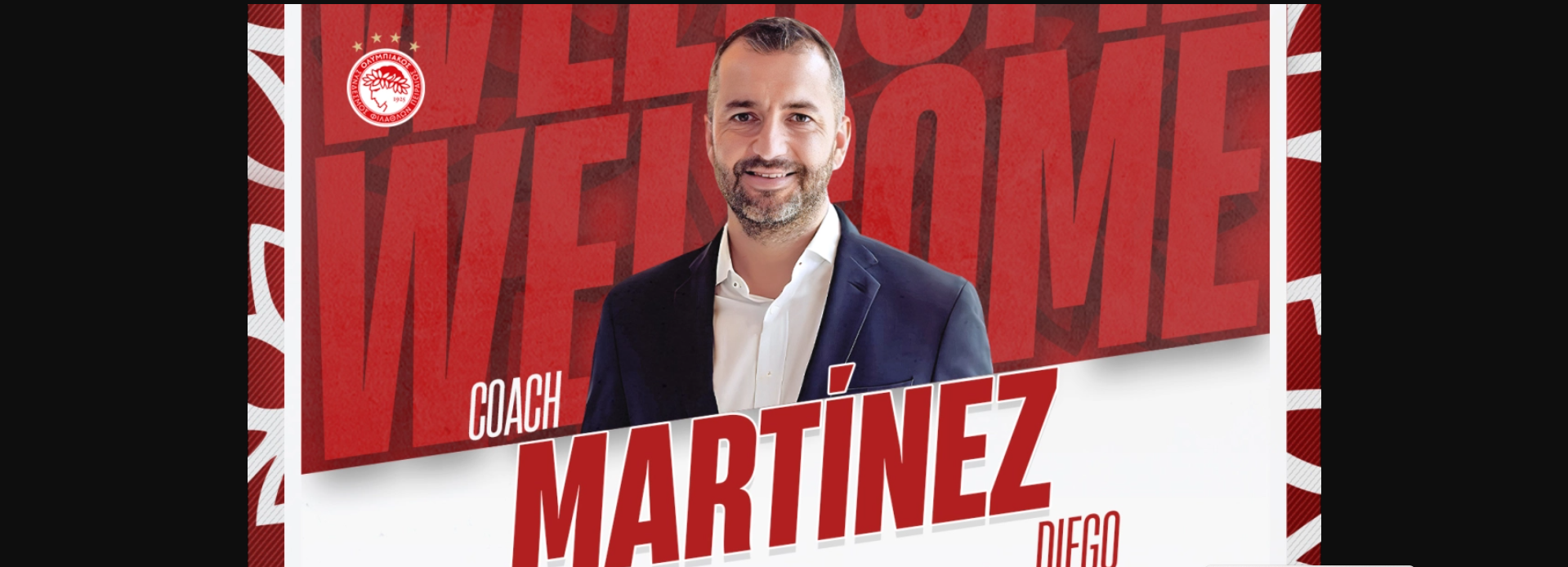 Ολυμπιακός: Ανακοίνωσε την πρόσληψη του Ντιέγκο Μαρτίνεθ