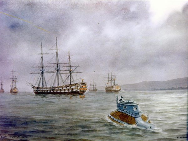 «Χελώνα»: Η πρώτη εξαφάνιση υποβρυχίου στην ιστορία το 1776