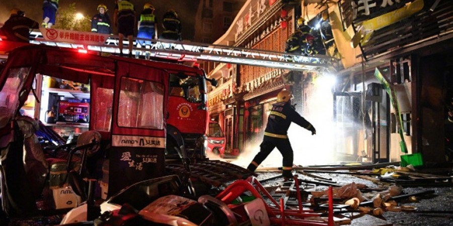 Κίνα: Δεκάδες νεκροί και τραυματίες μετά από έκρηξη σε εστιατόριο