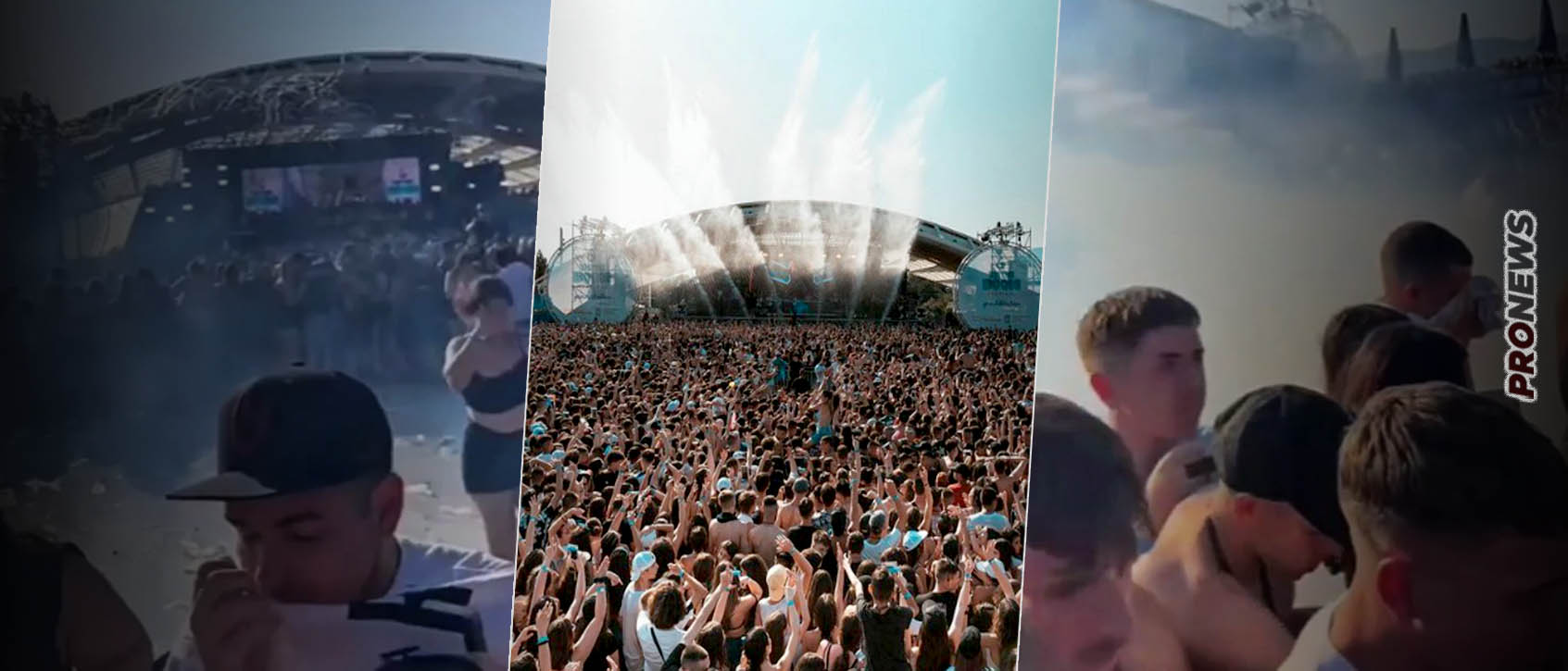 Παραλίγο τραγωδία στο Waterboom Festival: Ποδοπατήθηκαν εκατοντάδες έφηβοι όταν έπεσαν δακρυγόνα στο πλήθος
