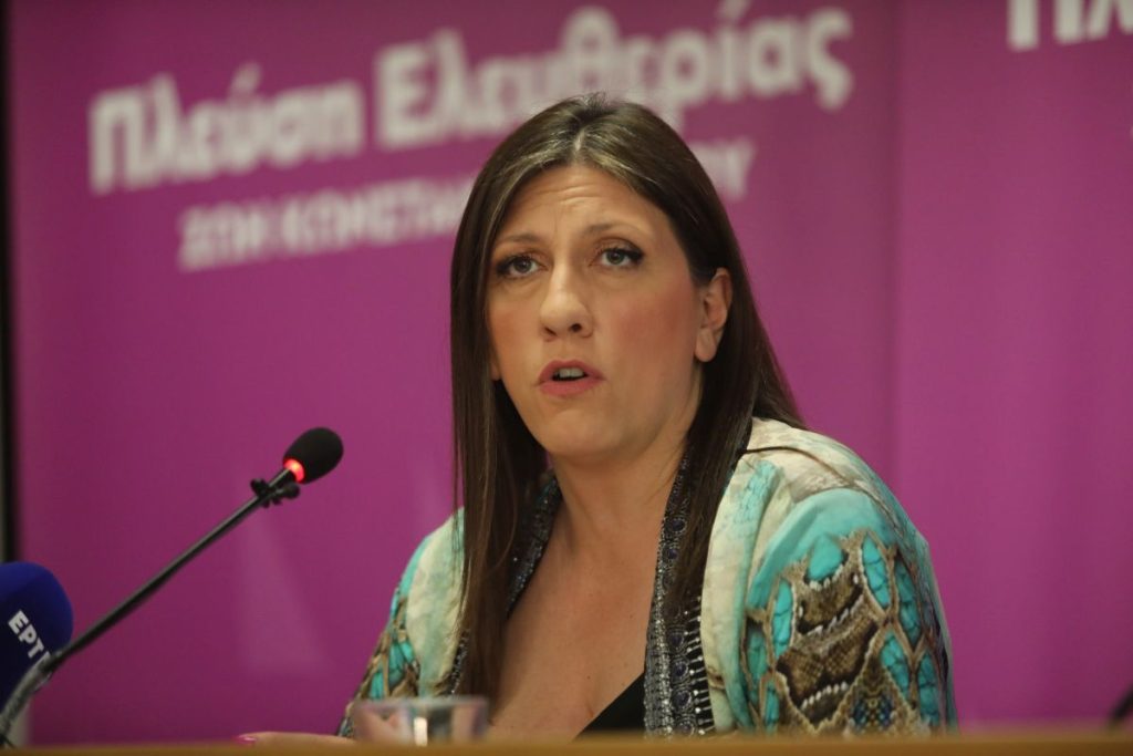 Η Ζωή Κωνσταντοπούλου πετά το «γάντι» σε ΣΥΡΙΖΑ-ΚΚΕ: «Yποδαύλισαν τις καταγγελίες – Δεν θα τους τη χαρίσω»