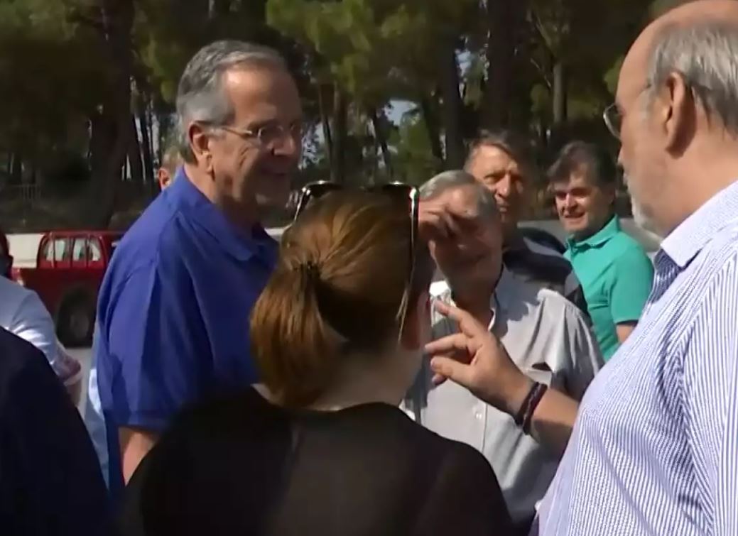 Στην Πύλο ψήφισε ο Α.Σαμαράς – Ευχήθηκε να υπάρχει μια ομαλή διαδικασία