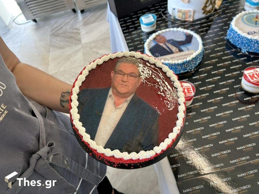 Τούρτες για τα πρόσωπα των πολιτικών αρχηγών έφτιαξε ζαχαροπλαστείο στη Θεσσαλονίκη