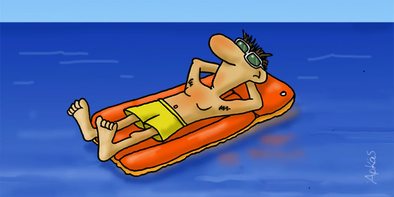 Το σκίτσο του Αρκά για τις σημερινές εκλογές – «Απόλαυσε το μπάνιο σου…» (φώτο)