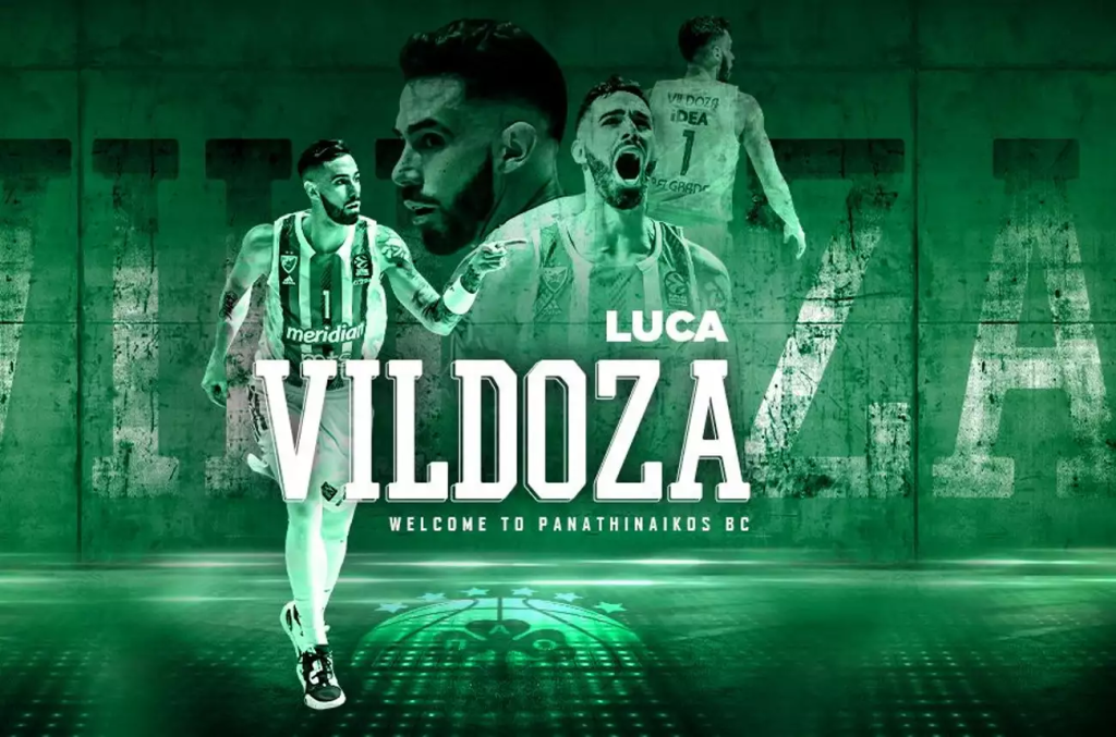 Ο Παναθηναϊκός ανακοίνωσε και επίσημα την απόκτηση του Λούκα Βιλντόζα