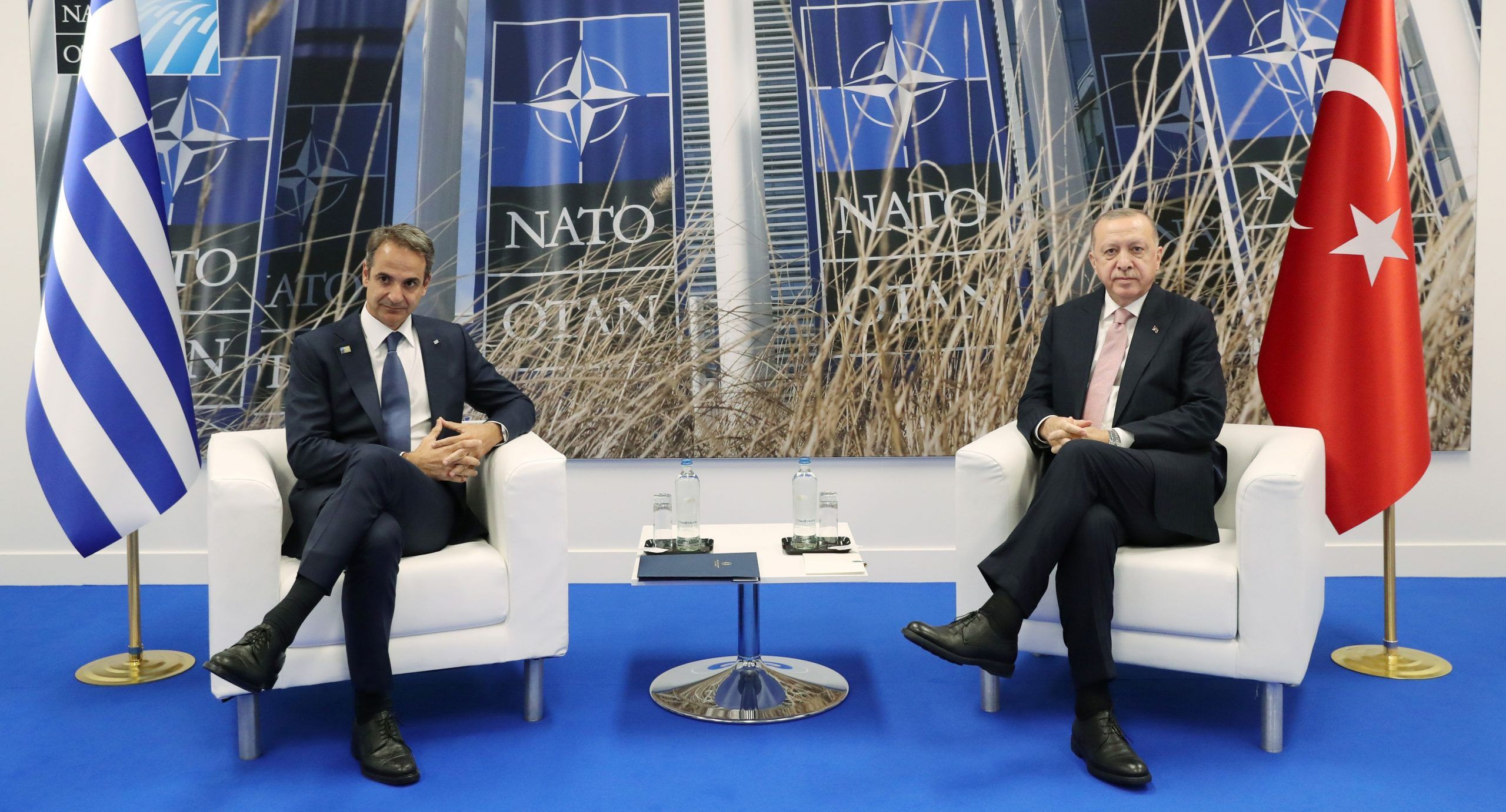 Ο Ρ.Τ.Ερντογάν συνεχάρη τον Κ.Μητσοτάκη για τη νίκη του στις εκλογές