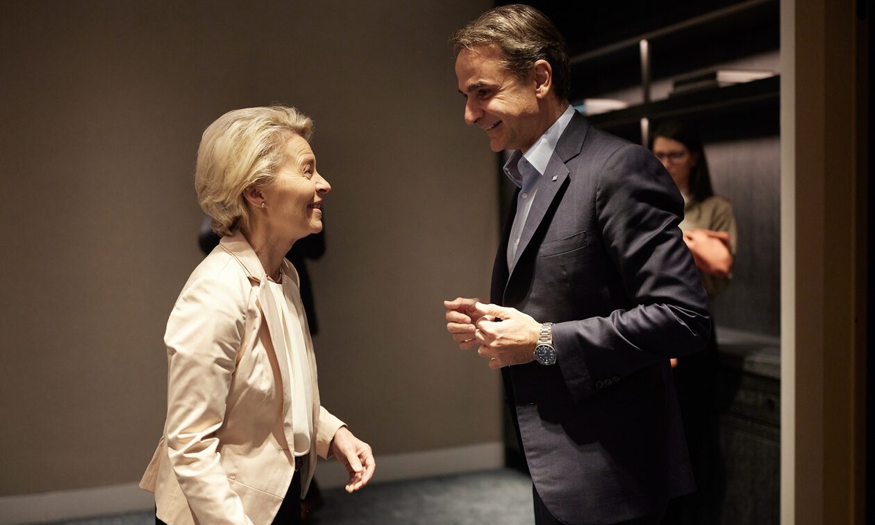 Φον ντερ Λάιεν σε Κ.Μητσοτάκη: «Ανυπομονώ να συνεχίσουμε τη συνεργασία μας»