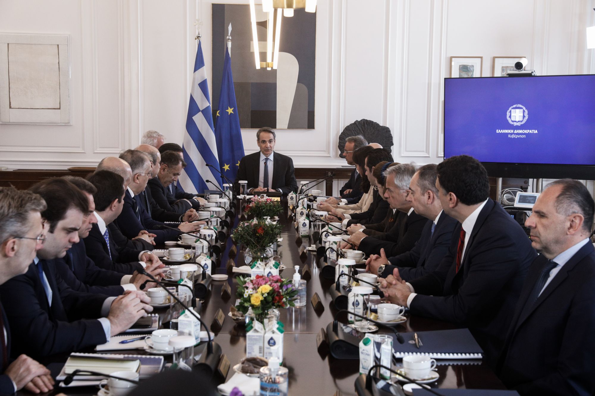 Νέα κυβέρνηση: Την Τετάρτη (28/6) το πρώτο υπουργικό συμβούλιο