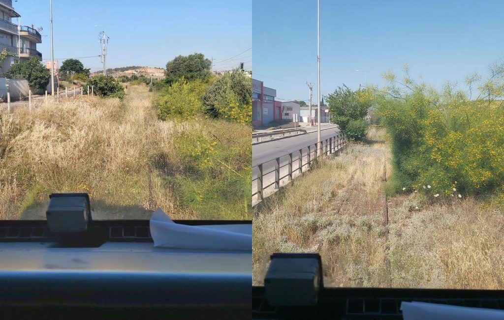 Εικόνες εγκατάλειψης: Τρένο που μετέφερε καύσιμα έμεινε ακινητοποιημένο στη «ζούγκλα» της Αττικής!