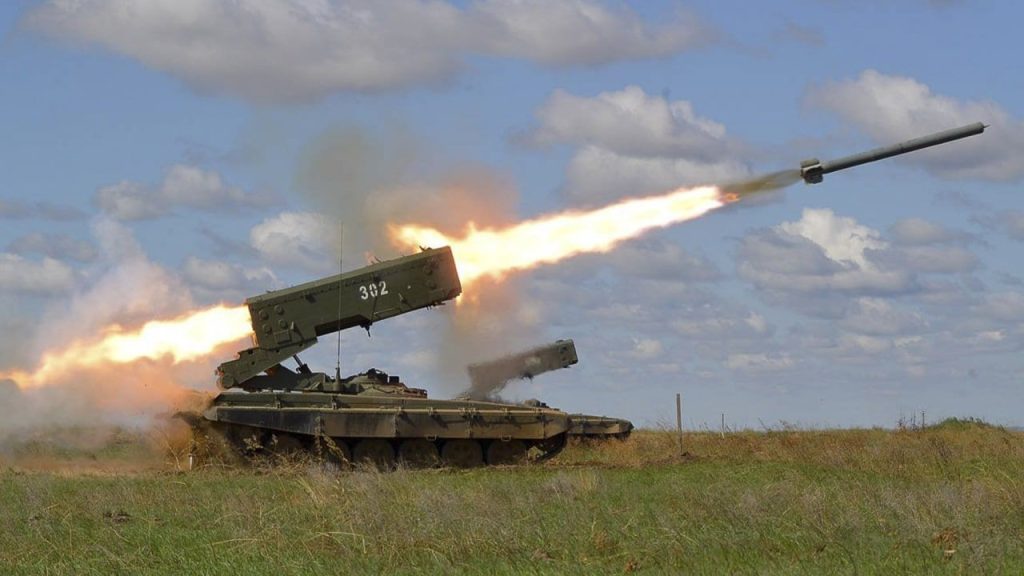 Γκορλόβκα: Ουκρανικές φάλλαγες αποχωρούν άρπαγες όταν δέχονται τα πυρά από ρουκετοβόλα TOS-1