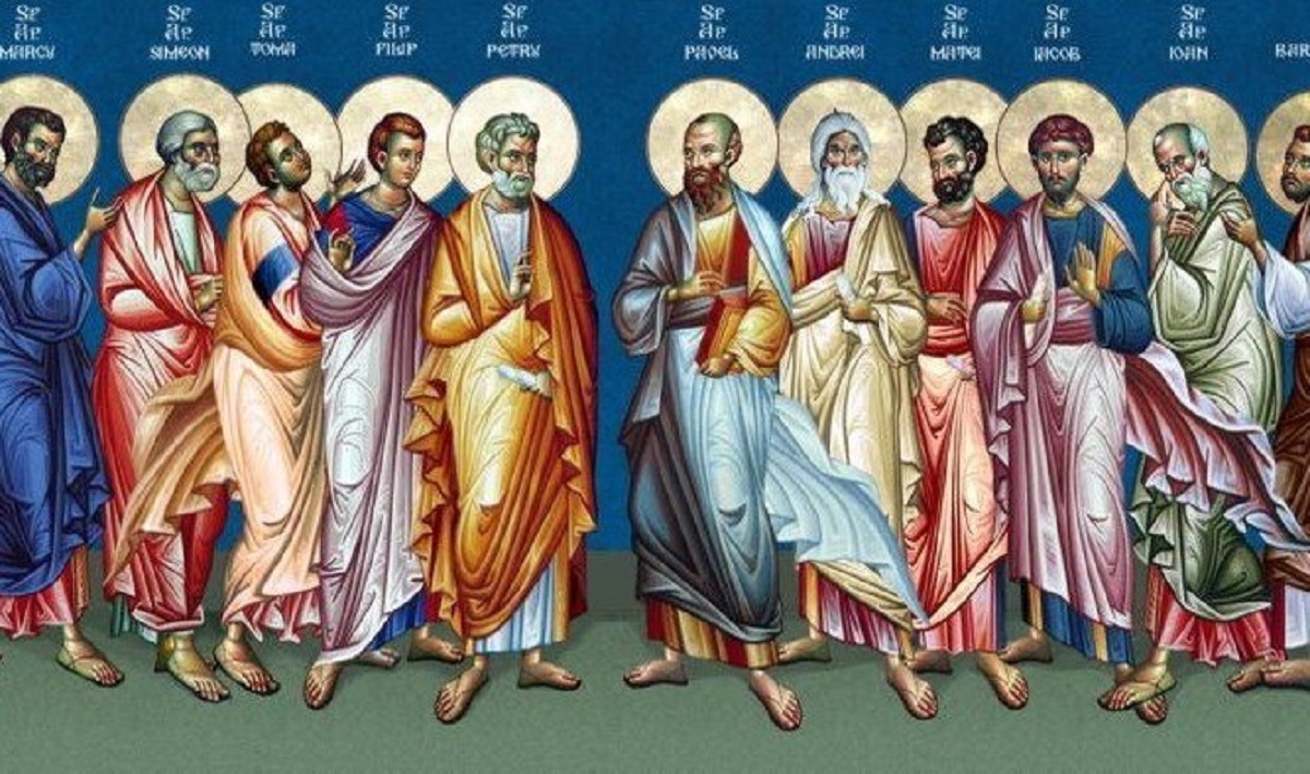 Σήμερα τιμάται η Σύναξη των Αγίων Δώδεκα Αποστόλων