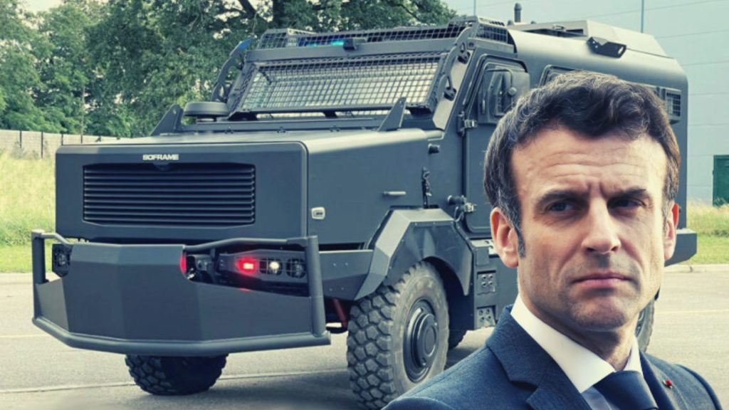 Centaure: Ποιο είναι το τεθωρακισμένο όχημα της Χωροφυλακής που στέλνει  ο Ε.Μακρόν κατά των διαδηλωτών