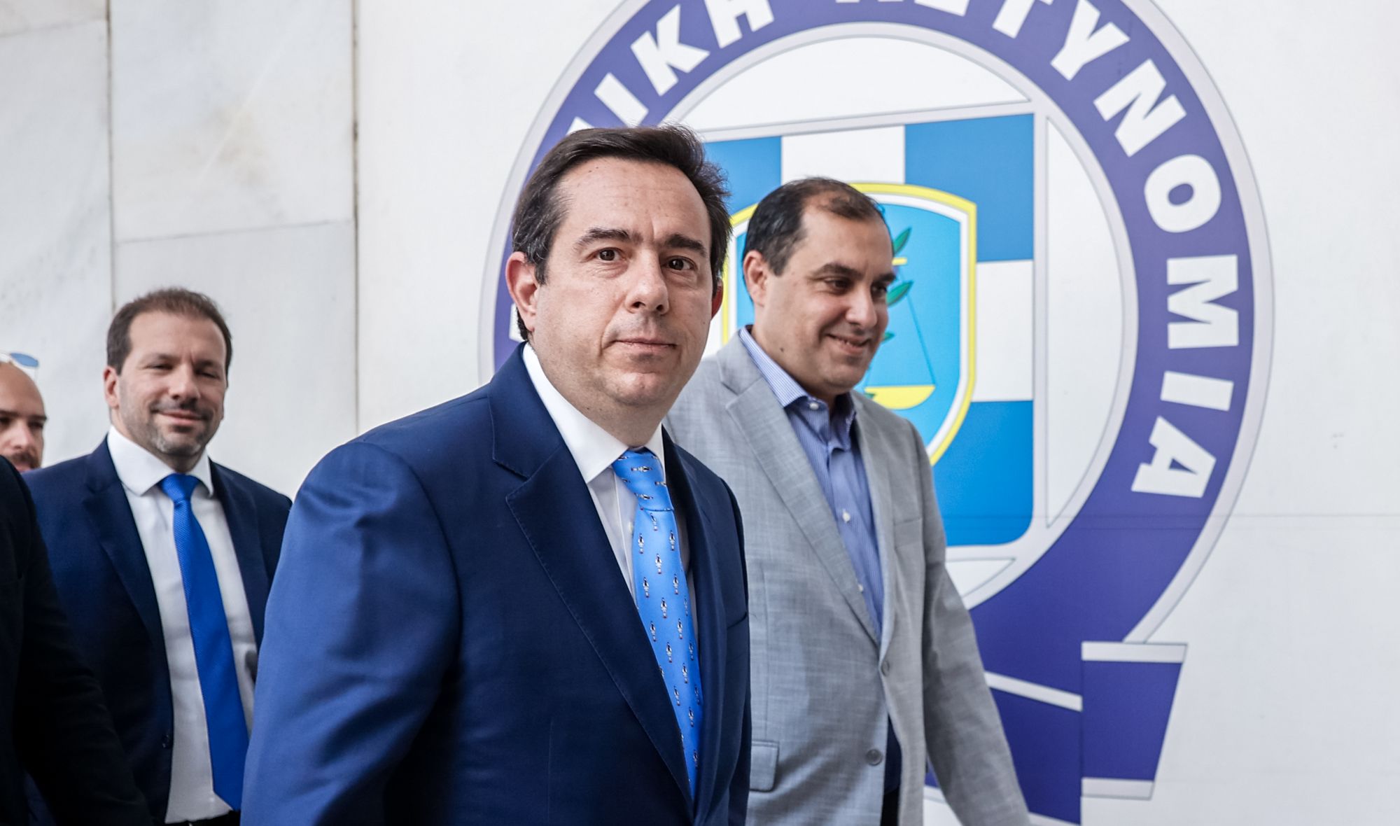 Ν.Μηταράκης: Πρώτη επίσκεψη του νέου υπουργού Προστασίας του Πολίτη στη ΓΑΔΑ