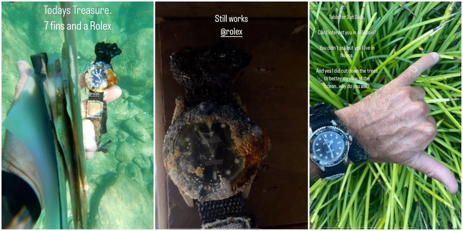 Αυστραλία: Σέρφερ βρήκε Rolex 40 και πλέον ετών σφηνωμένο στο βυθό – Λειτουργεί ακόμη (φωτο)