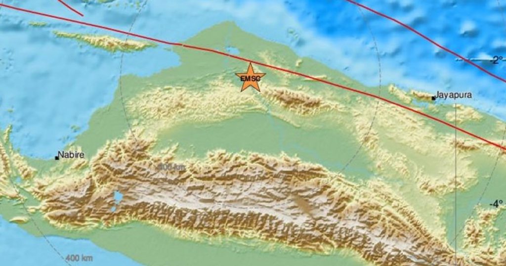 Σεισμική δόνηση 6,2 Ρίχτερ στην Παπούα της Ινδονησίας