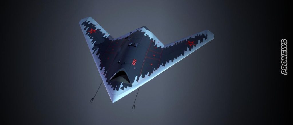 Η Ρωσία «επιστράτευσε» τα stealth UAV S-70 – Κτύπησαν κτήριο της SBU στο Σούμι (βίντεο)