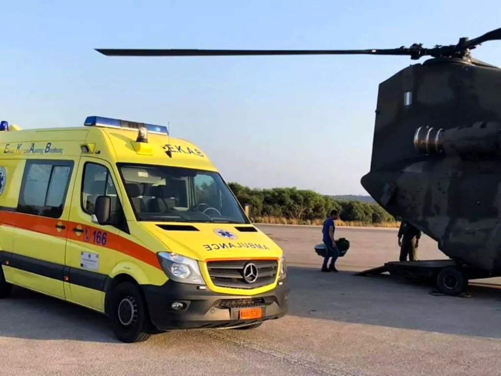 Ρόδος: Αεροδιακομιδή 9χρονου που κατάπιε καυστικό υγρό στο «Αγία Σοφία»