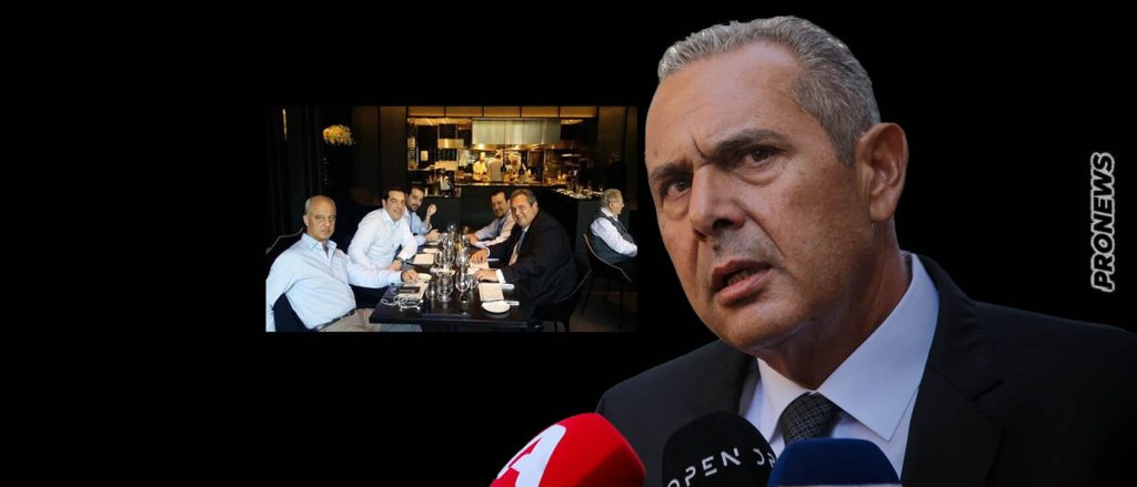 O Π.Καμμένος απαντά με φωτογραφία στις κατηγορίες του ΣΥΡΙΖΑ για τις Πρέσπες: «Την επόμενη φορά θα αναρτήσω και βίντεο…»