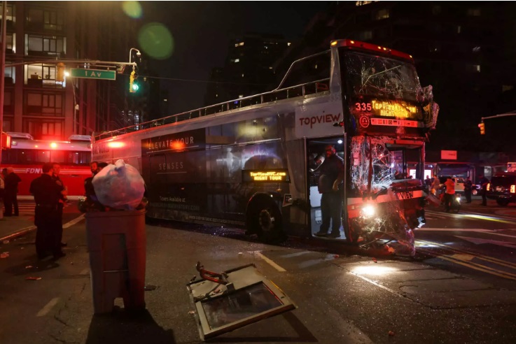 ΗΠΑ: Πάνω από 18 τραυματίες από σύγκρουση λεωφορείων στο Μανχάταν
