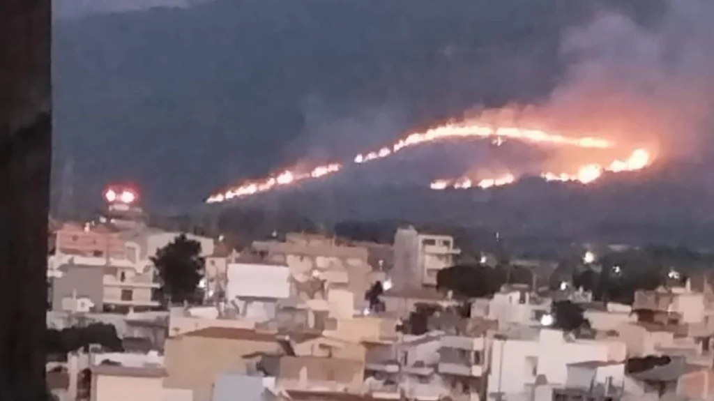 Αλιβέρι: Οριοθετήθηκε η φωτιά περιμετρικά χάρη στα εναέρια μέσα (βίντεο)