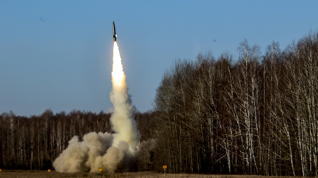 Κατάρριψη ουκρανικού πύραυλου στο Ροστόφ από τη ρωσική αεράμυνα