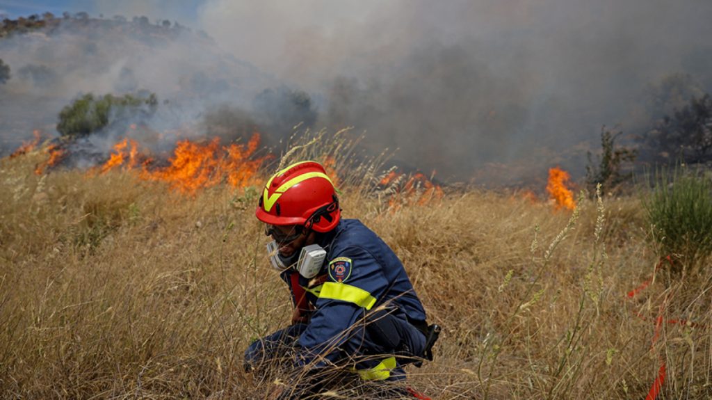 Πολιτική Προστασία: Υψηλός κίνδυνος εκδήλωσης πυρκαγιών σήμερα σε τρεις Περιφέρειες