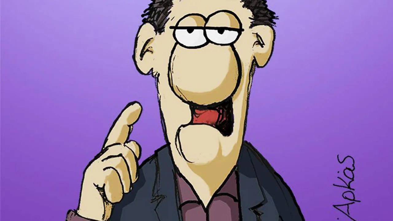 Το σημερινό σκίτσο του Αρκά για τον καύσωνα – «Περιμένοντας τον Κλέωνα» (φωτο)