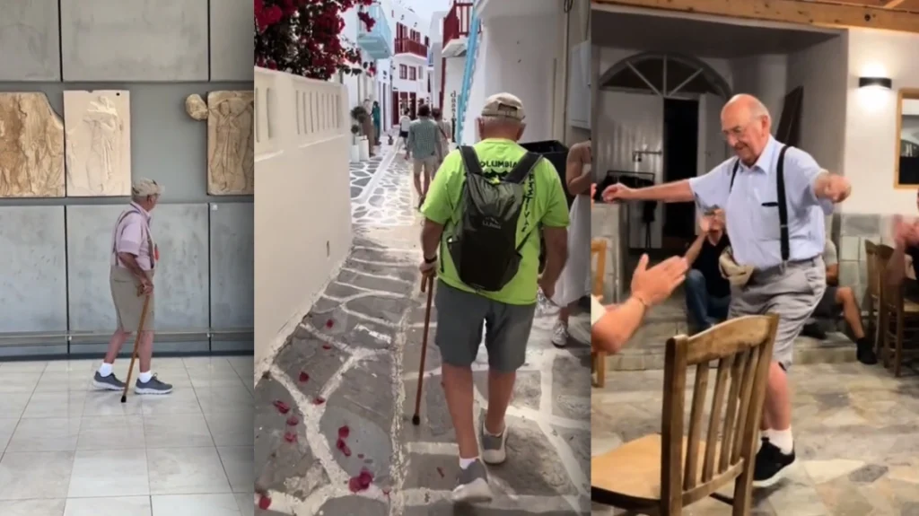 Ομογενής 89χρονος ήρθε με το μπαστούνι του στην Ελλάδα! – «Δεν μπορώ να μην κλάψω από την περηφάνια»