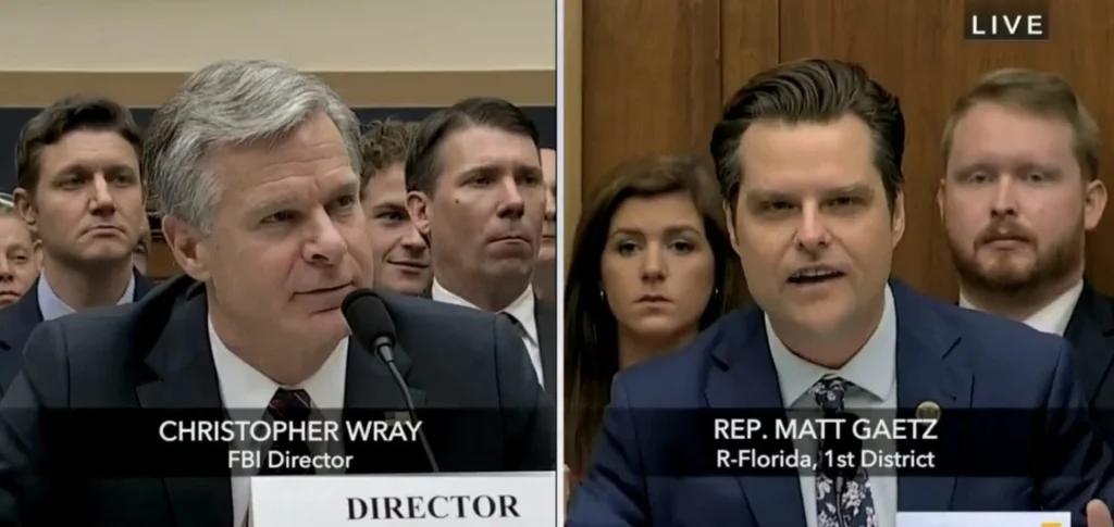 Ο βουλευτής των Ρεπουμπλικάνων Ματ Γκάετς κατηγορεί το FBI για συγκάλυψη στο σκάνδαλο του Χ.Μπάιντεν (βίντεο)