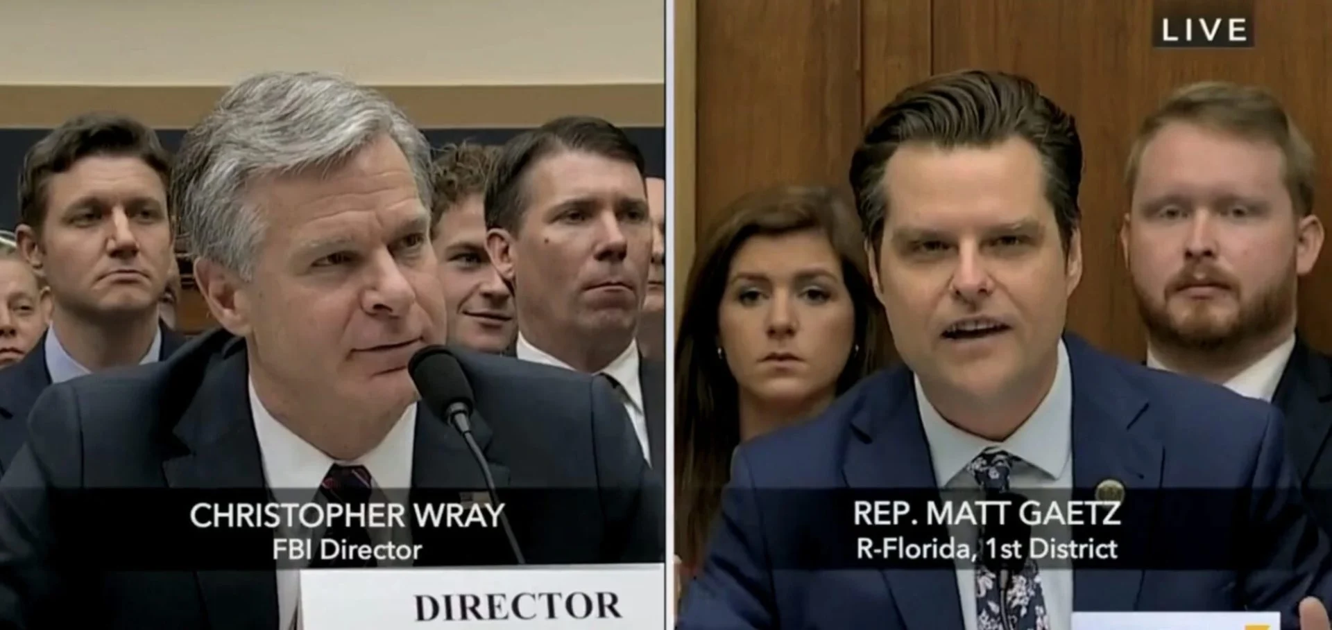 Ο βουλευτής των Ρεπουμπλικάνων Ματ Γκάετς κατηγορεί το FBI για συγκάλυψη στο σκάνδαλο του Χ.Μπάιντεν (βίντεο)