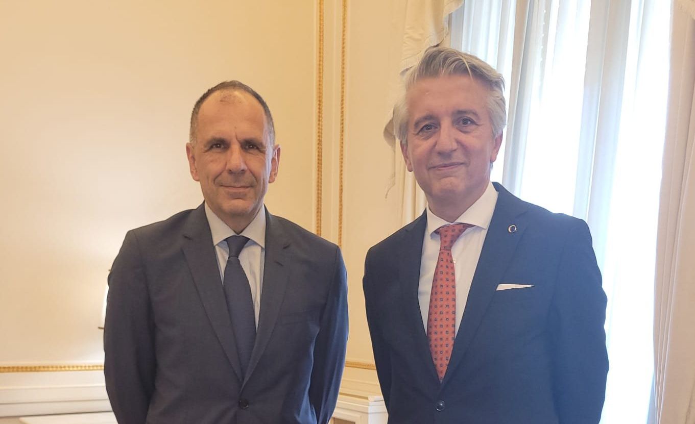 Ο Γ.Γεραπετρίτης συναντήθηκε με τον Τούρκο πρέσβη στην Αθήνα – Μετά τις δηλώσεις Ρ.Τ.Ερντογάν για Δυτική Θράκη
