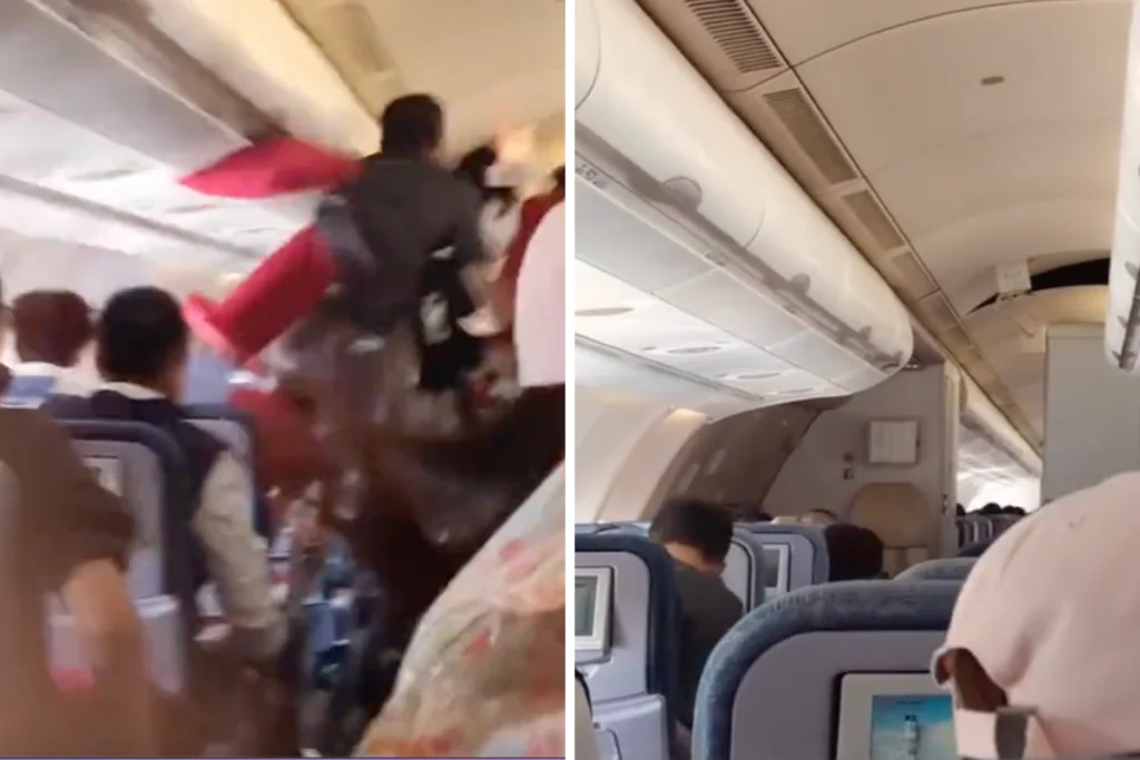 Τρόμος στον αέρα για επιβάτες πτήσης της Air China – «Εκτοξεύτηκαν» λόγω αναταράξεων (βίντεο)