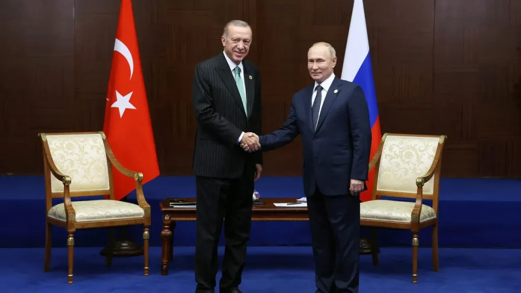 Ρ.Τ.Ερντογάν: «Ο Β.Πούτιν συμφωνεί μαζί μου για την παράταση της συμφωνίας για τα σιτηρά»