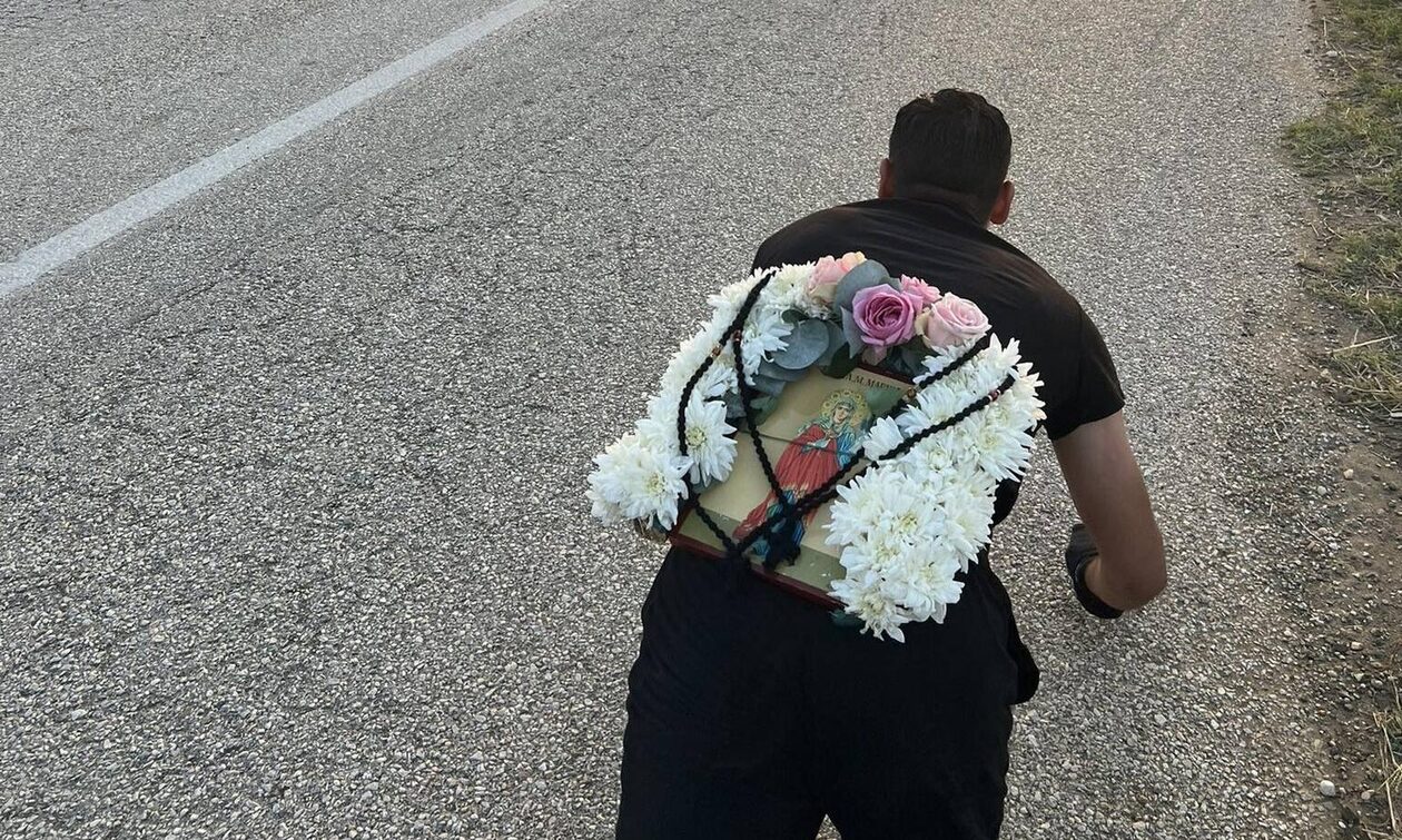 Νεαρός ταξίδεψε από τη Σύρο στη Ροδόπη για να προσκυνήσει το λείψανο της Αγίας Μαρίνας – Έφτασε γονατιστός στο ναό