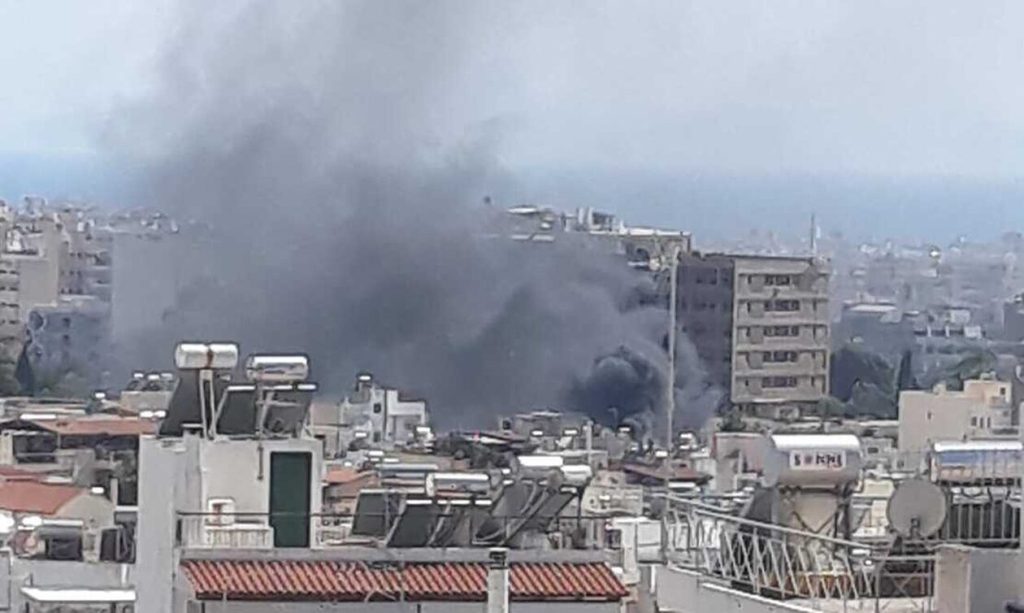 Φωτιά σε υποσταθμό της ΔΕΗ στη Δάφνη – Στο σημείο έσπευσε η Πυροσβεστική (φωτό)