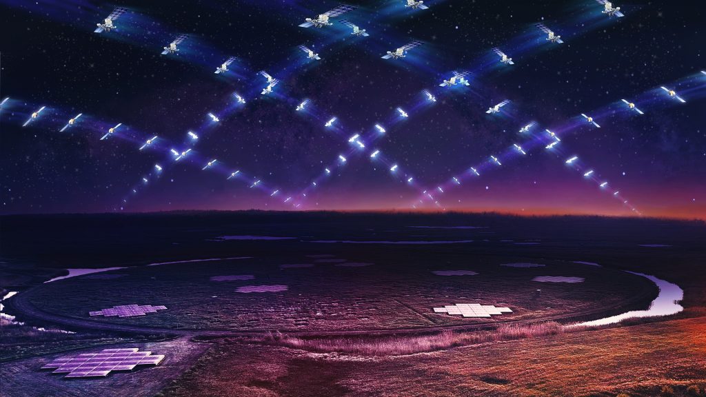 Οι δορυφόροι του Ε.Μασκ παίρνουν θέση για τροχιά και κάποιοι   βλέπουν… UFO