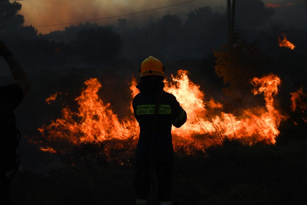 ΓΓΠΠ: Πολύ υψηλός ο κίνδυνος πυρκαγιάς σήμερα σε Αττική, Στερεά Ελλάδα, Πελοπόννησο, Κρήτη και Αιγαίο (χάρτης)
