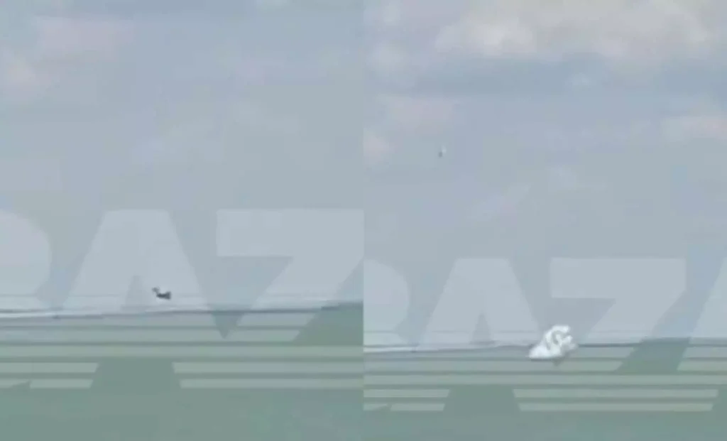 Συντριβή ρωσικού μαχητικού Su-25 στην Αζοφική Θάλασσα κοντά στις ακτές (βίντεο)