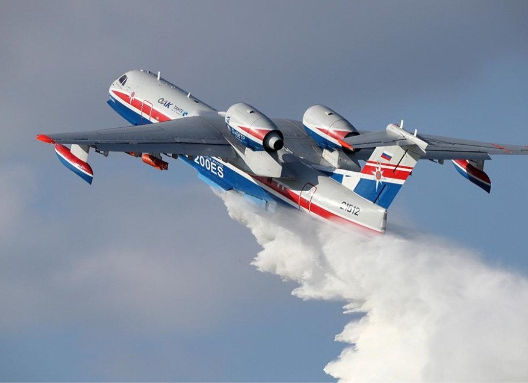 Τα ρωσικά «12τονα» Be-200 στην Τουρκία για την κατάσβεση δασικών πυρκαγιών