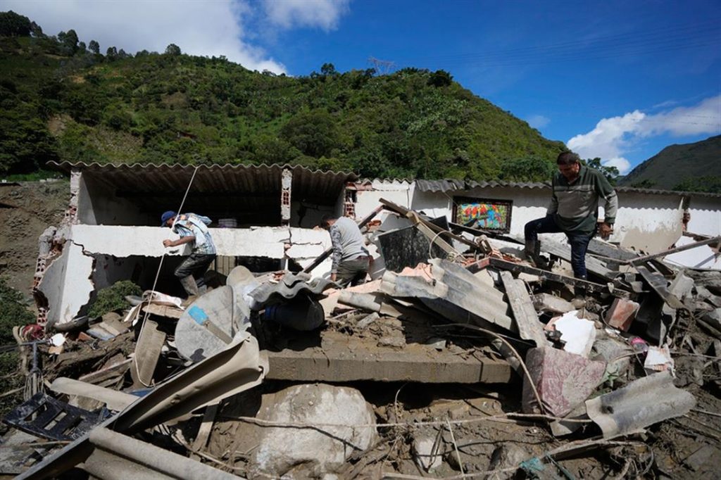 Κολομβία: Στους 20 ο απολογισμός των θυμάτων από την κατολίσθηση – Πέντε παιδιά ανάμεσά τους