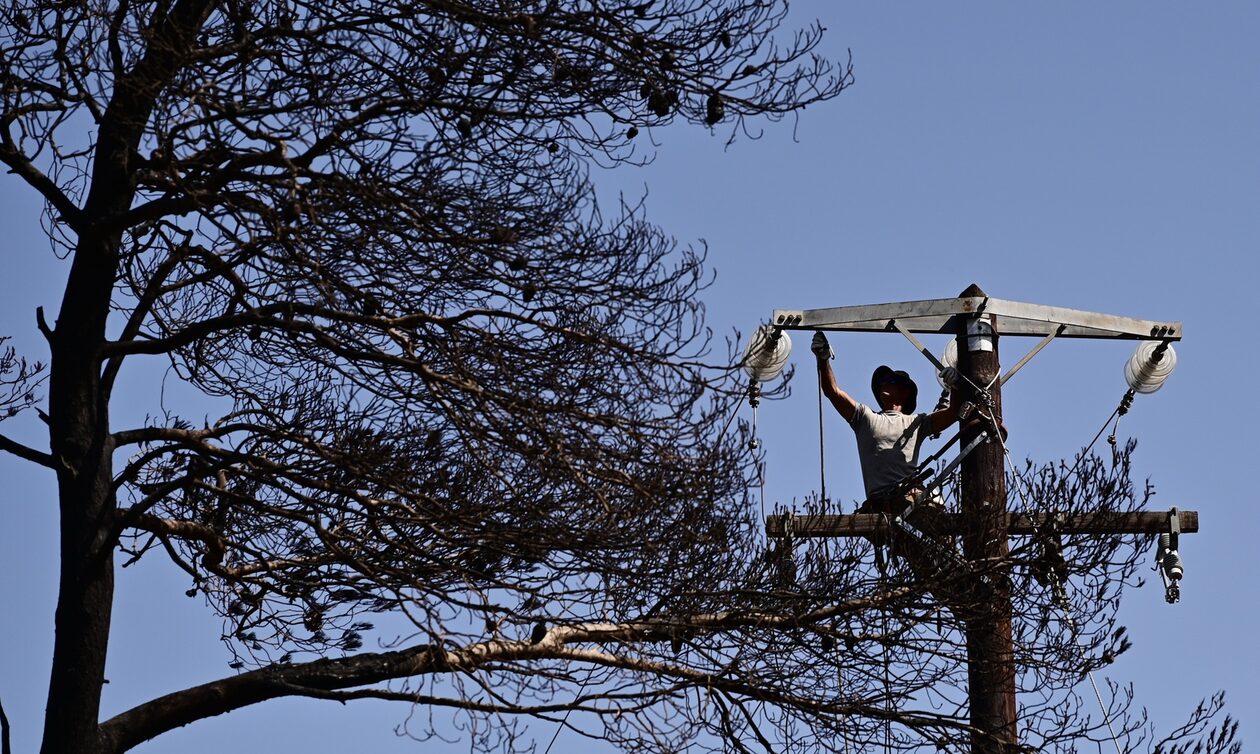 Καύσωνας και φωτιές: Με πάνω από το 52% η στήριξη από τους υδρογονάνθρακες για να αντέξει το δίκτυο ρεύματος