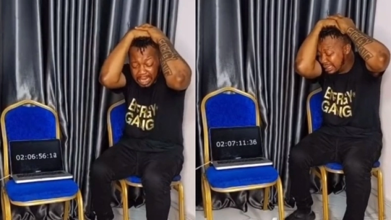 Νιγηριανός έκλαιγε ασταμάτητα για επτά ημέρες με σκοπό να «σπάσει» το ρεκόρ και έχασε την όραση του για 45 λεπτά
