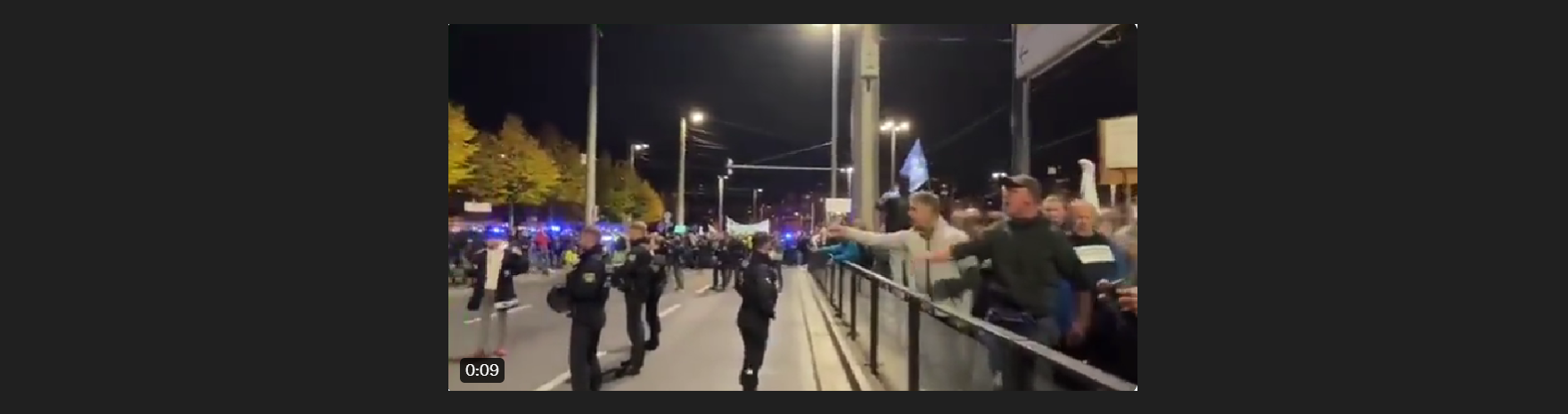 Γερμανοί αποδοκιμάζουν Ουκρανούς: «Ναζί πηγαίνετε σπίτια σας»! (βίντεο)