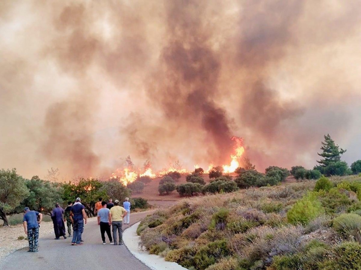 Ρόδος: Σε τρία η μέτωπα η καταστροφική πυρκαγιά – Μεταφέρονται νέες ομάδες πεζοπόρων τμημάτων