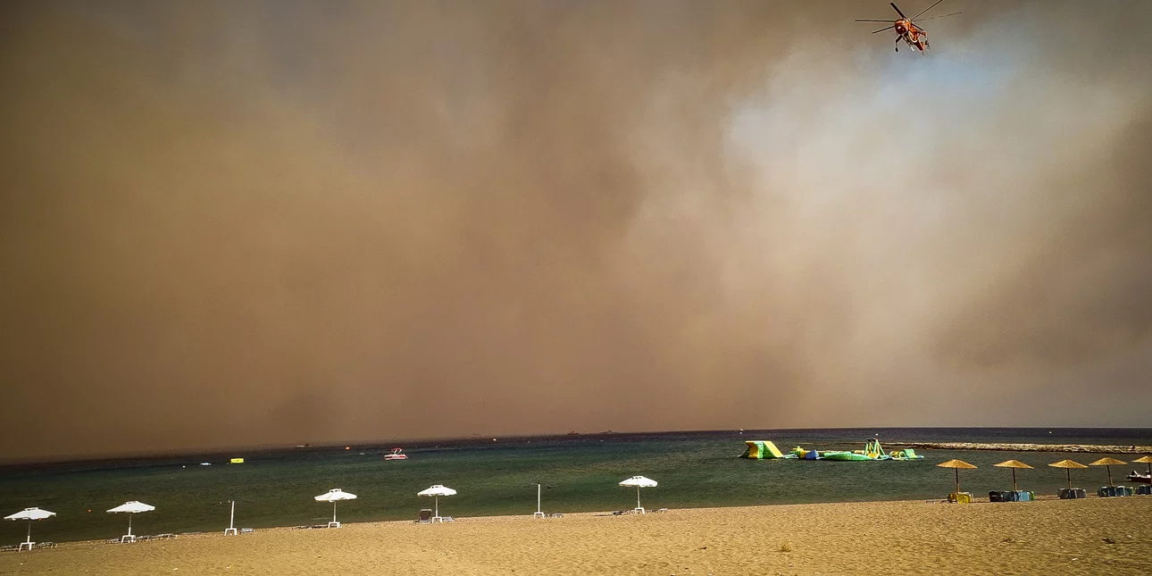 Εφιαλτική πρόβλεψη για τους ανέμους σήμερα και αύριο στη Ρόδο: «Δεν θα κοπάσουν ούτε τη νύχτα»
