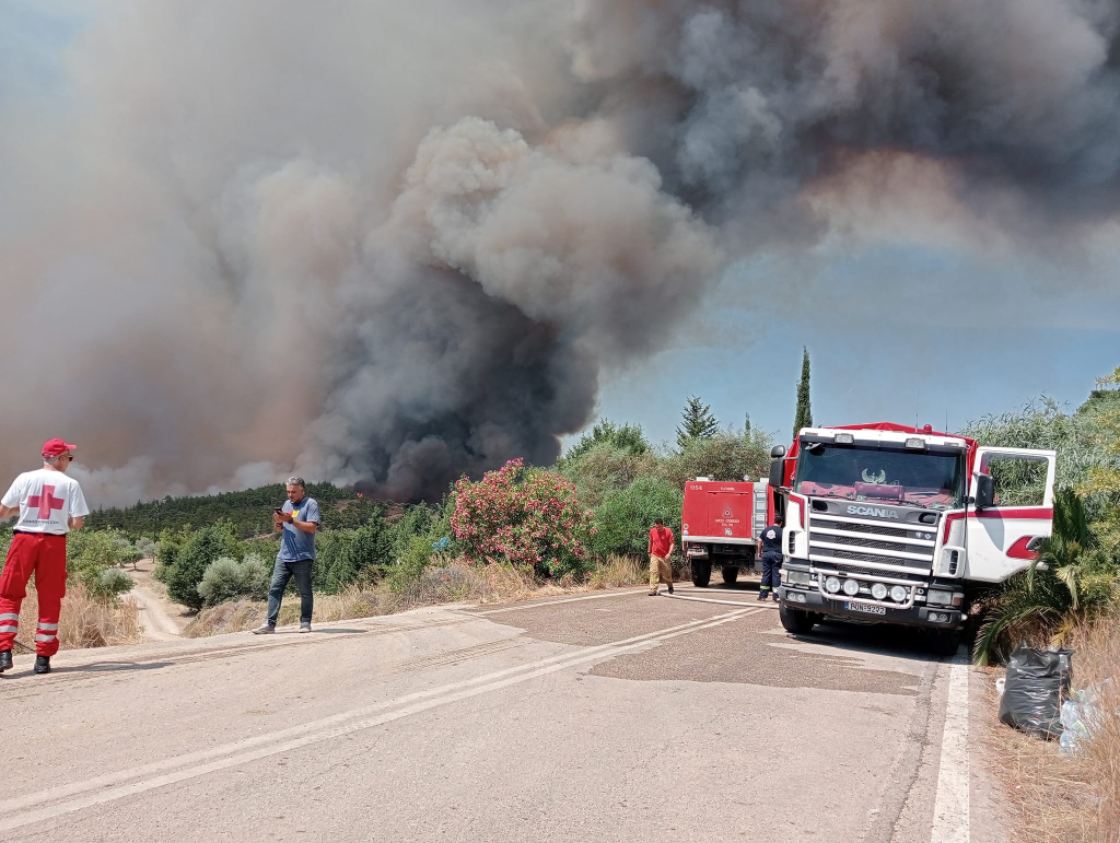 Ρόδος: Ο ΔΕΔΔΗΕ σηκώνει drones για να δει τις καταστροφές στο δίκτυο ηλεκτροδότησης