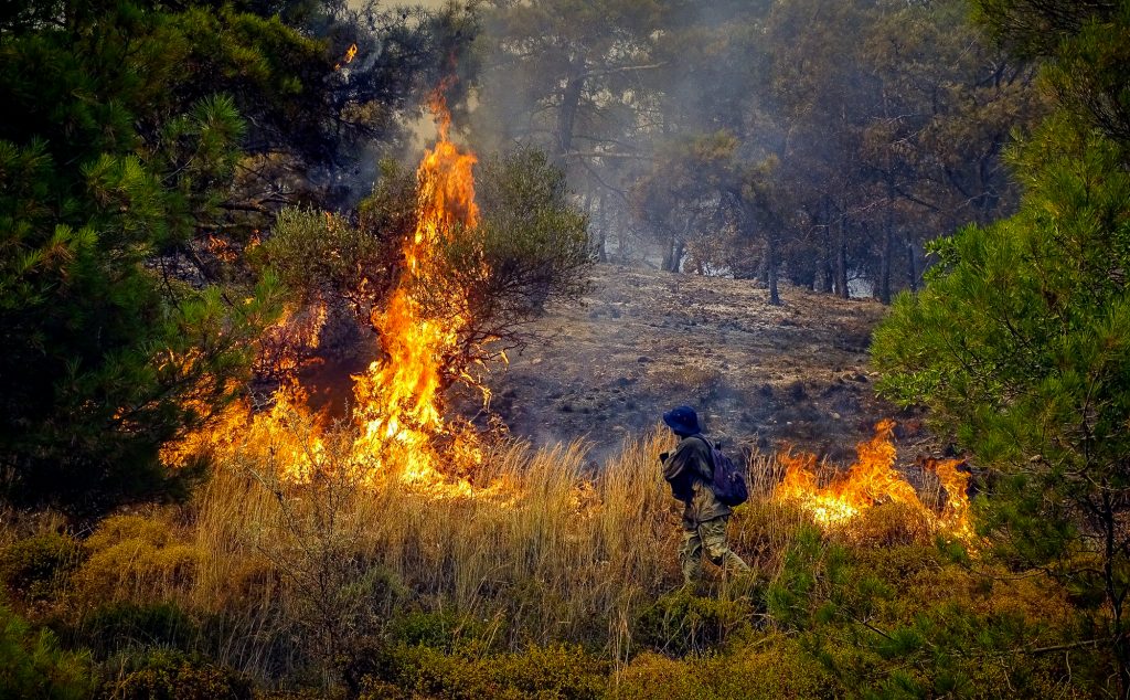 Πολιτική Προστασία: Πολύ υψηλός κίνδυνος πυρκαγιάς για σήμερα σε εννέα περιφέρειες